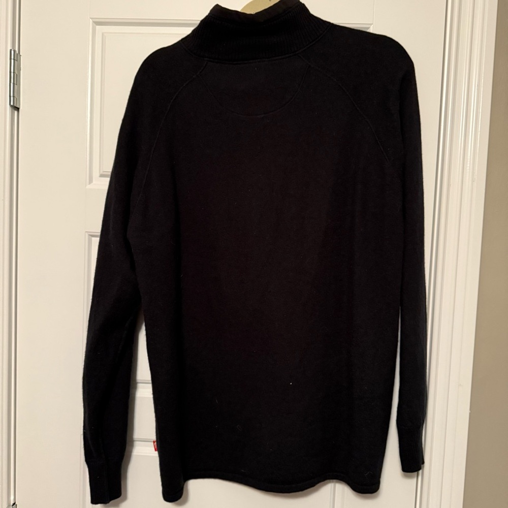 Men's The North Face Half-Zip Sweater Cotton/ Wool Blend Size XL - Picture 2 of 6